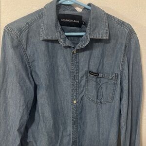 Calvin Klein Jeans Light Blue Denim Shirt